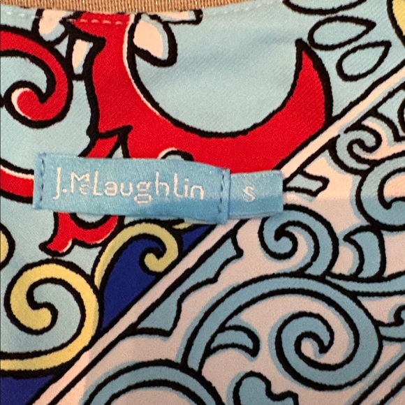 J. McLaughlin Catalyst Print Dress - size small - Picture 4 of 4